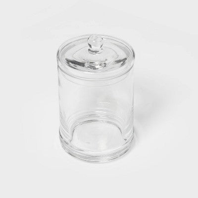  Medium Canister Apothecary Glass Clear - Threshold™