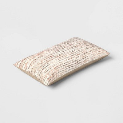  Oversized Lumbar Woven Throw Pillow - Threshold™