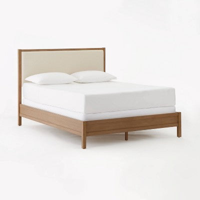  Elmira Bed Frame Brown - Threshold™ Designed With Studio McGee