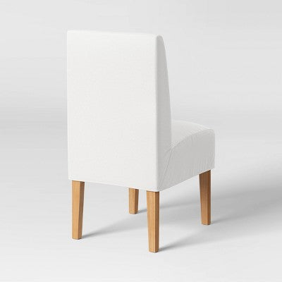  Mirage Slipcover Dining Chair Cream - Threshold™
