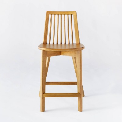  Linden Modified Windsor Wood Counter Height Barstool - Threshold™ Designed With Studio McGee