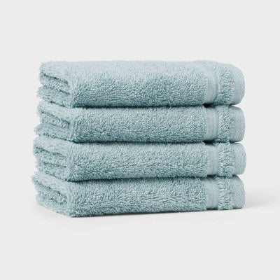  4pk Total Fresh Antimicrobial Washcloth Set - Threshold™