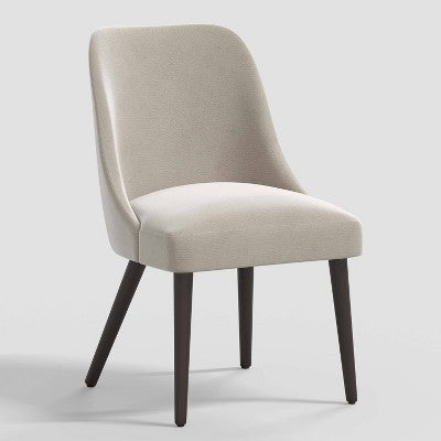  Geller Modern Dining Chair In Shiny Velvet Mystere - Threshold™