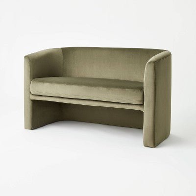  Vernon Loveseat Velvet - Threshold™ Designed With Studio McGee