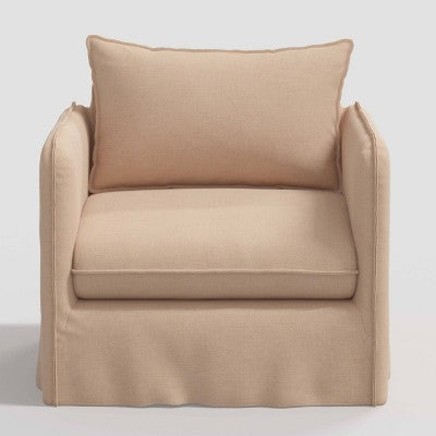  Berea Slouchy Lounge Chair With French Seams - Threshold™