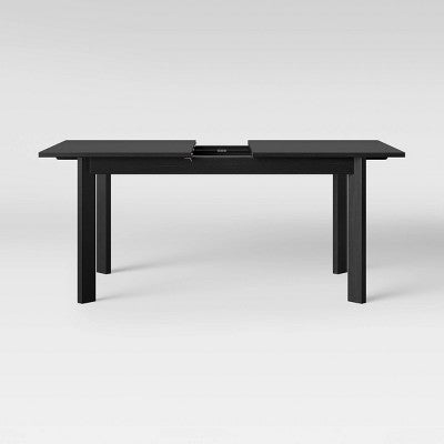  Bombelli Modern Extendable Dining Table Black - Threshold™