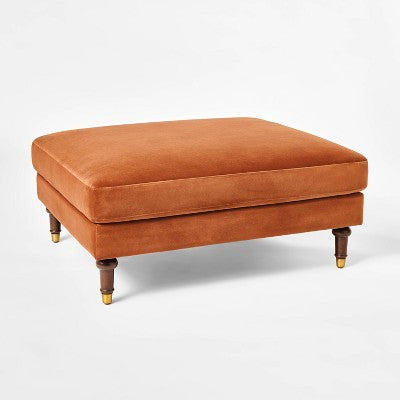  Mercer Cocktail Ottoman Rust - Threshold™ Designed With Studio McGee