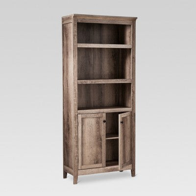  72" Carson 5 Shelf Bookcase With Doors - Threshold