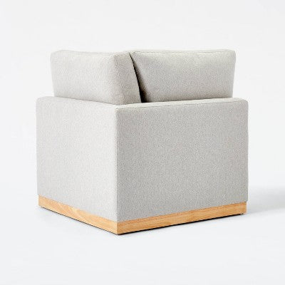  Woodland Hills Modular Sectional Corner Light Gray - Threshold™ Designed With Studio McGee