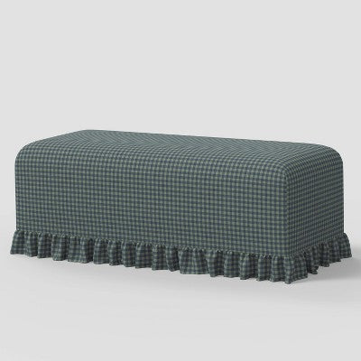  Ruffle Slipcover Dining Bench - Threshold™ Designed With Studio McGee