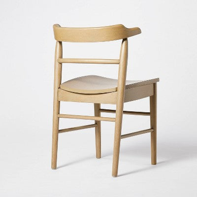  2pk Kaysville Curved Back Wood Dining Chair - Threshold™ Designed With Studio McGee