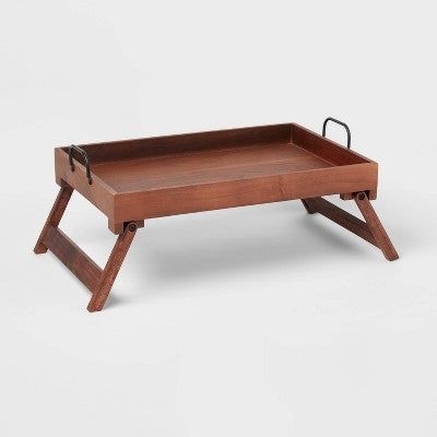  20" X 13" Wood Serving Bed Tray - Threshold™