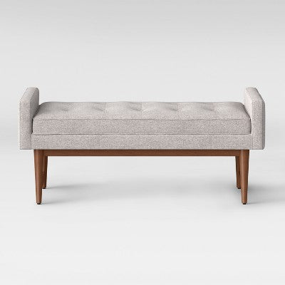  Verken Mid Century Modern Settee Bench - Threshold™