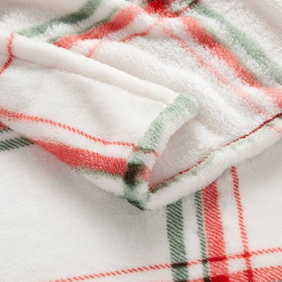  Holiday Print Microplush Bed Blanket - Threshold™
