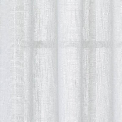  1pc 54"x84" Sheer Contrast Edge Window Curtain Panel White/Natural - Threshold™