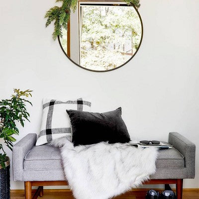  Verken Mid Century Modern Settee Bench - Threshold™
