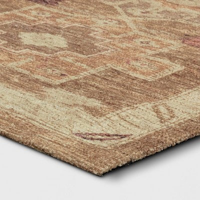  Caravan Geometric Woven Runner Tan - Threshold™