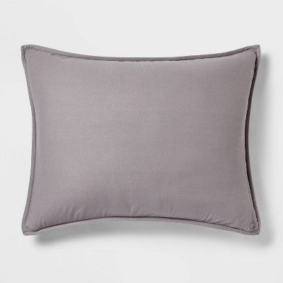 Washed Cotton Sateen Quilt Sham - Threshold™ 