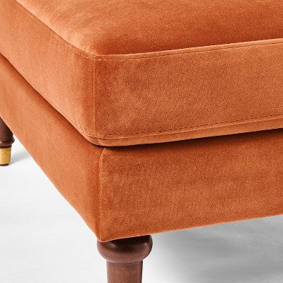  Mercer Cocktail Ottoman Rust - Threshold™ Designed With Studio McGee