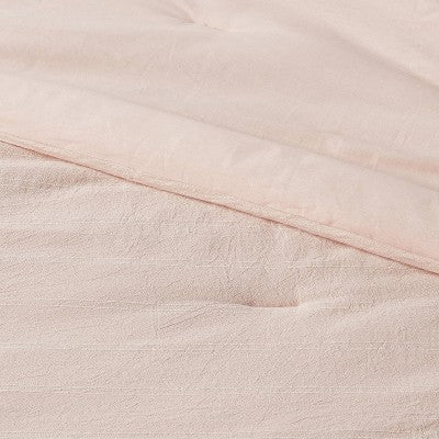  Simple Woven Stripe Comforter & Sham Set - Threshold™