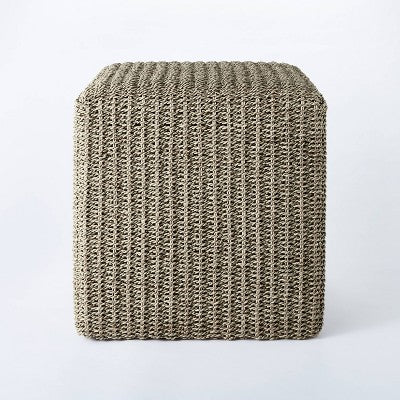  Lynwood Square Woven Cube Natural - Threshold™ Designed With Studio McGee