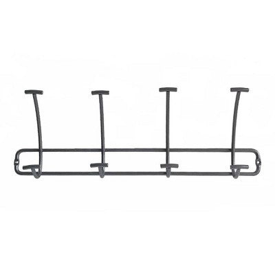  Bent Wire 4 Hooks Rail Black - Threshold™