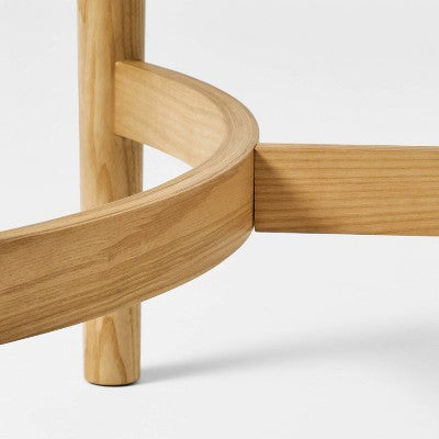  Cardamine Racetrack Dining Table Natural Wood - Threshold™ Designed With Studio McGee