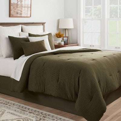  12pc Micro Texture Comforter & Sheet Bedding Set - Threshold™