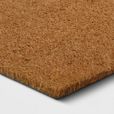  1'6"x2'6" So Happy You're Here Doormat Natural - Threshold™