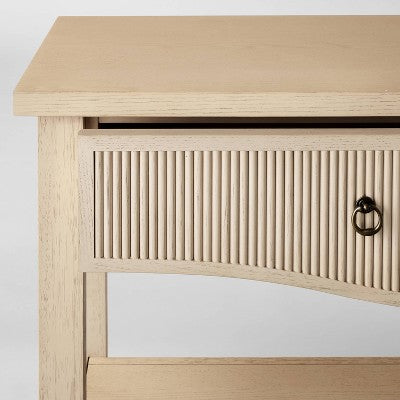  Elder 60" Console Table Natural - Threshold™ Designed With Studio McGee Assembly Required