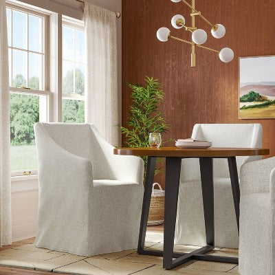  Replacement Slipcover Only For Sloped Arm Dining Chair - Threshold™