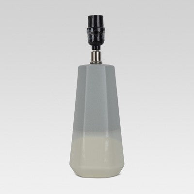  Dipped Ceramic Small Lamp Base Blue/White - Threshold™: Handmade Look, No Assembly Required