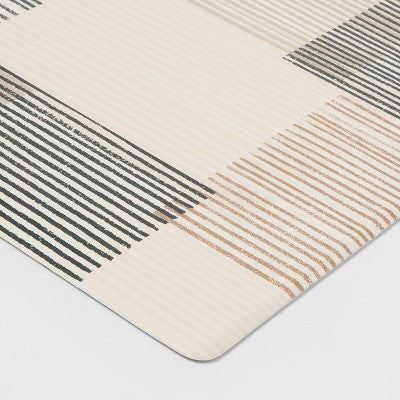  60" X 20" Modern Block Comfort Runner Mat - Threshold™