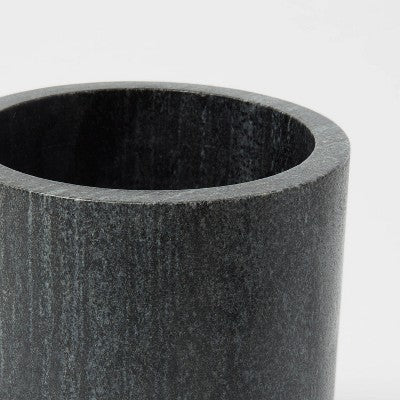 Marble Utensil Holder Gray - Threshold™