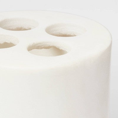  Marble Toothbrush Holder White - Threshold™