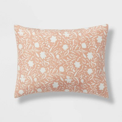  12pc Floral Boho Comforter & Sheets Set Terracotta Pink - Threshold™