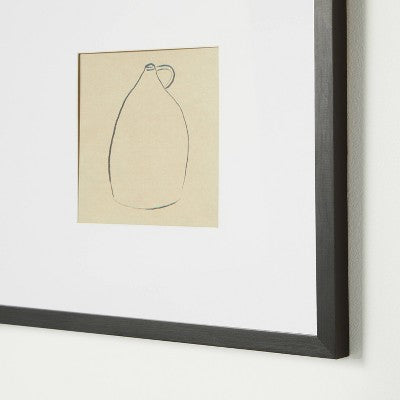  (Set Of 2) 18" X 18" Vases Framed Under Glass - Threshold™ Designed With Studio McGee