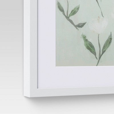  (Set Of 2) 16" X 20" Loose Floral Framed Wall Art - Threshold™