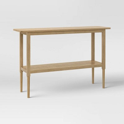  Gretna Narrow Console Table Natural - Threshold™