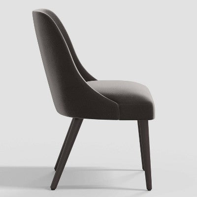  Geller Modern Dining Chair In Shiny Velvet Mystere - Threshold™