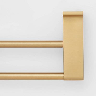  Double Modern Towel Bar - Threshold™
