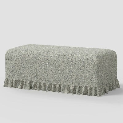  Ruffle Slipcover Dining Bench - Threshold™ Designed With Studio McGee