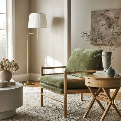  Wasatch Side Table With Drawer Light Natural - Threshold™ Designed With Studio McGee