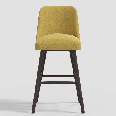  Geller Modern Textured Linen Counter Height Barstool - Threshold™