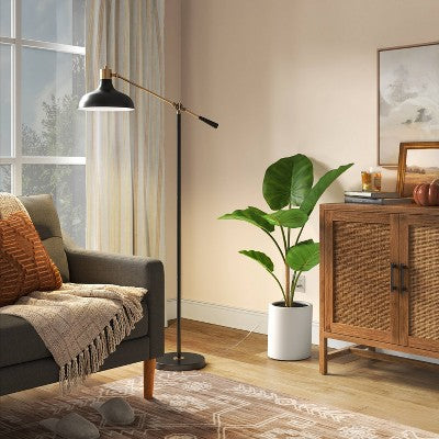  Crosby Schoolhouse Floor Lamp Black - Threshold™