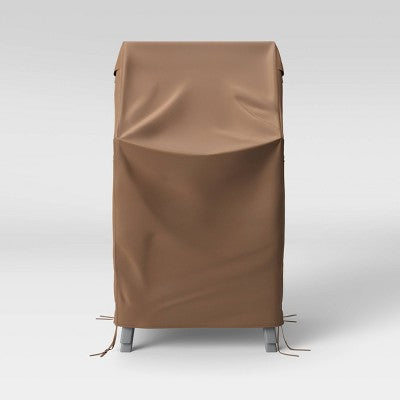  Stackable Chair Cover Brown - Threshold™