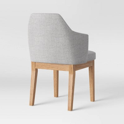  Kinston Curved Back Upholstered Dining Chair - Threshold™
