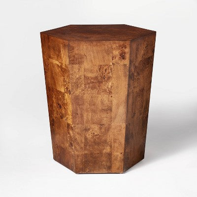  Ogden Burled Wood Accent Table - Threshold™ Designed With Studio McGee