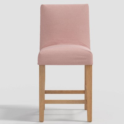  Nazanin Slipcover Counter Height Barstool In Linen - Threshold™