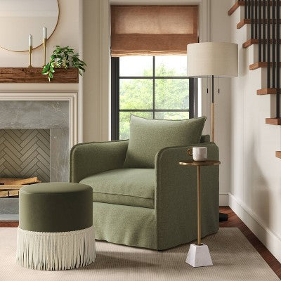  Fringe Ottoman - Threshold™